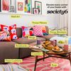 Society6 June Journal Day and Night Rainbow Poster