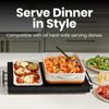 Chefman Electric Warming Tray with Adjustable Temperature Control, Perfect For