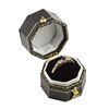 boxdisplays Luxury Victorian Antique Style Hexagon Ring Box