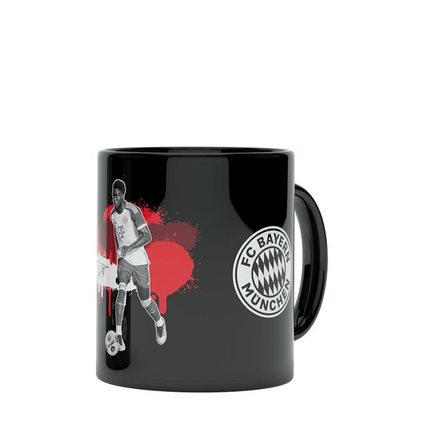 FC Bayern München Tasse Alphonso Davies | Schwarz | 0,3l