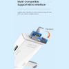 6-in-1 USB Type-C Card Reader, OTG Adapter for SD/TF Cards, Compatible with Windows/iOS/Linux/Android