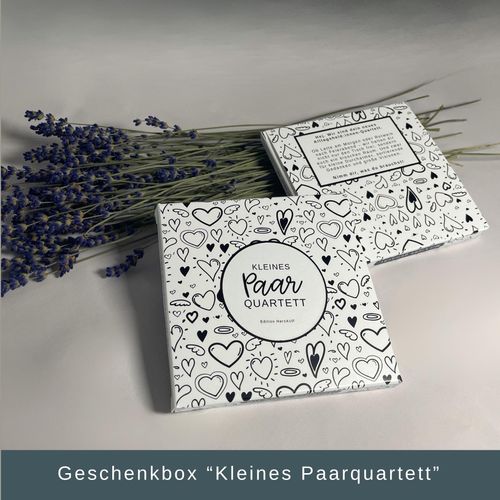 Small Couple Quartet - Gift for a Couple with Heart, Gift for Married Couple, Gift for Couples, Neighbours Christmas
