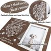 Pet Memorial Gifts, Pet Loss Memorial Frame Leave Paw Prints on our Hearts, Paw Prints Sympathy Frame Gift for Loss of Dog and Cat (#02 Paw Prints Photo Frame)