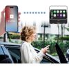 Wireless Apple Carplay Adapter Bluetooth Wired to Wireless Dongle iPhone Stereo