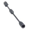Fosmon Replacement Dongle Compatible with Microsoft Xbox 360 Wired Controllers (Adapter Controller USB Breakaway Cable) - Grey (2 Pack)