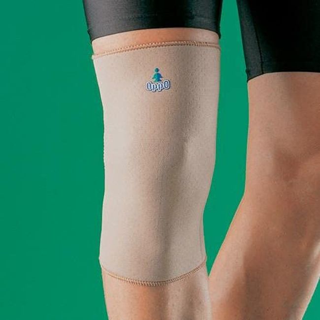 Closed PATELLA KNEE SUPPORT Arthritis Pain Relief Sleeve by OPPO - Ligament Cartilage Meniscus Pain Relief Wrap - Sports Injury Protection & Recovery Brace / Weak / Stiff Aching knees / Strains / Arthritis / Sprain / Tendonitis, Improves Healing, Heat The