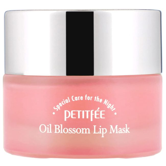 Oil Blossom Lip Mask, Camelia Seed Oil, 15 g, Petitfee