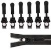 6 Pcs Removable Zipper Puller, Zip Replacement Puller Jacket Zipper Replacement Practical Zipper for Clothes Sewing Notions and Supplies