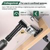 HSEAMALL Right Angle Drill Attachment, 90-Degree Chuck, 1-10mm Range, 8mm Hex Shank