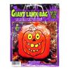 GIANT FALL PUMPKIN LEAF BAG 48 X 60 INCH 70 GALLON