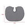 Barber Cape, 2Pcs Cloak Short Washable Soft Cloth Hair Cutting Hairdressing Salon Gown Bib Apron Vertical Stripes, Black & White