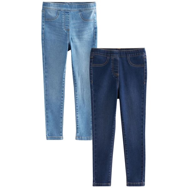 NEXT Jeggings, 2er-Pack Blau 12 Jahre