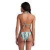 Arena Damen Women's Water Print String Triangle Bikini, Zebra, M EU