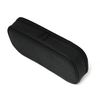 LOONLOON 663 Stone Pencil Case, Black, Large Capacity, Stylish, 2 Compartments, Multi-Functional