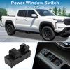 A ABSOPRO Power Window Switch No.25401EA002 Front Right Driver Side Window Control Switch for Nissan Frontier 2005-2007 Black