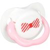 Combi Teo Pacifier Smile Navi with Cap, Small, Cute White