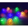 FluxTech - Sparkling Pine Cone 12 x Dual Colour LED String Lights by Santa’s Factory – Multi-Function Effect – Timer Function - Battery Operated