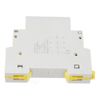 3 Phase Ammeter DIN Rail Current Meter Mini Modular Ammeter Gauge Indicator LED Digital Display Detector AC80‑500V 1‑100A
