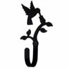 Village Wrought Iron Soccer Player Wall Hook Decorative Small