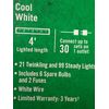 10" LED Snowflake 3 Pack Twinkling Cool White Christmas Holiday 120 Light String