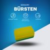 Sensory Bürste transparent weich ohne Griffkappe
