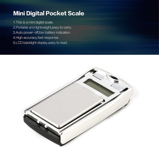 Mini LCD Electronic Digital Pocket Scale 100Gx0.01G Jewelry Gold Weighting  Gram Balance Weight Scales Small