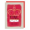 Quire Rough Elegance Card King For A Day