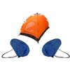 Instant Automatic Pop Up Camping Tent 2 Man + 2 Sleeping Bags Combo Pack Set