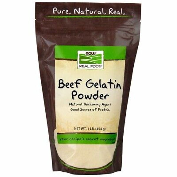 Beef Gelatin  1 lb By Now Foods