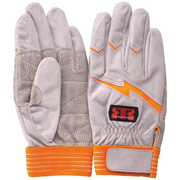 TONBOREX E-125R Rescue Gloves, Work Gloves, Orange, LL Size