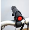 Compact LED Bicycle headlight Bike flashlight Battery, Charger, Mount, Gift Case