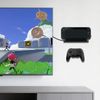 Mcbazel Wall Mount for Nintendo Switch 2, Switch Dock Metal Stand/Controller Holder for NS Switch 2 Console Secure/Stable Mounting with Ventilation Design/Easy Installation with Screw Set