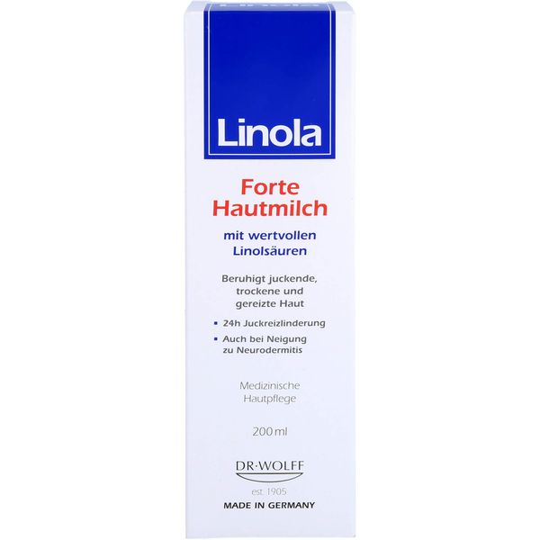 Linola forte Hautmilch, 200 ml Lotion