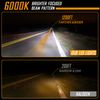 DOT Pair 7 inch Round LED Headlights High/Low Beam For Chevy Nova Camaro Monza