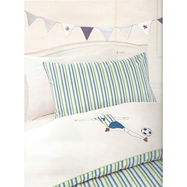 Single Bed 100% Cotton Percale Football Duvet set