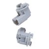1 Pair Car Reverse Light Socket, Rear License Plate Lamp Holder Socket 90075‑60037 License Plate Light Plug Socket for