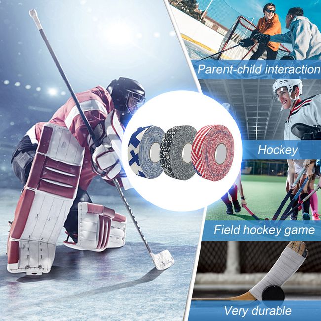 Hockey Tape  Multipurpose Cloth Tape Roll for Ice & Roller Hockey