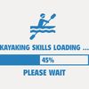 CafePress Kayaking Skills Loading Unique and Funny Shot Glass