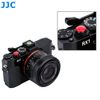 JJC 40CM Red Mechanical Locking Camera Shutter Release Cable with Red Convex Surface Soft Release Button Kit