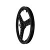 PRO+ BMX 20" 3 Spoke Plastic Front Wheel Black