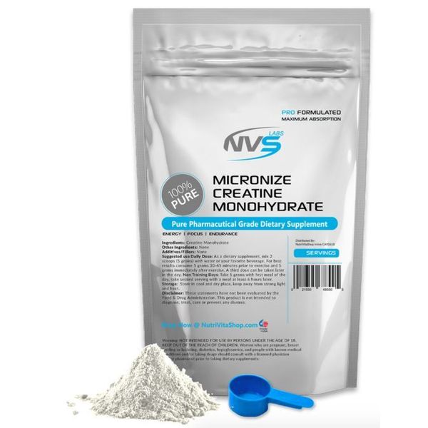 2X 500g (2.2 lb 1000g) Ultra Micronized Creatine Monohydrate Powder USP Kosher