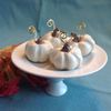 White Pumpkin Place Card Holder (Individual or Bulk Rates available)