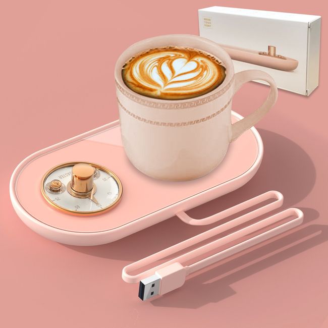 USB Heating Cup Mat Mug Warmers Smart Portable Coffee Mug Warmer
