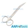 AAProTools 4-1/2 Inch Stainless Steel Iris Scissors With 1-1/4 Inch Angular Blades