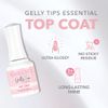 KIARA SKY GELLY TIPS GELLY TIP - TOP COAT