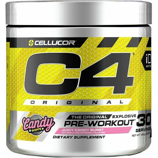 Cellucor C4 PreWorkout - Beta Alanine Creatine - 30 Servings - Juicy Candy Burst