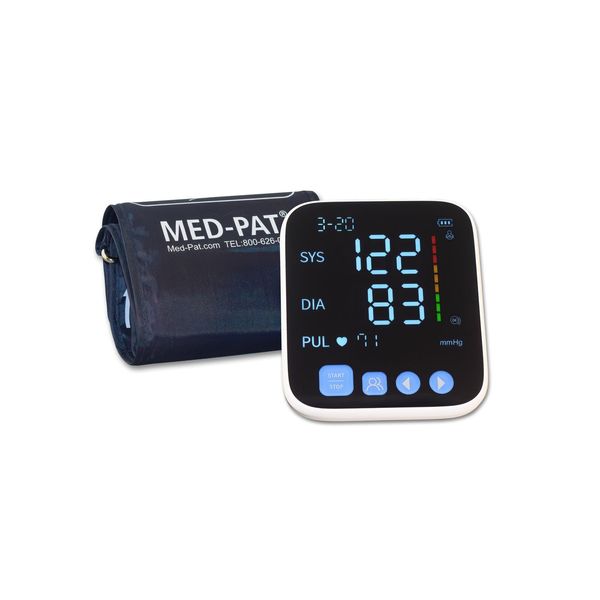 Med-Pat BP-S Arm Blood Pressure Monitor: Advanced Home Health Monitoring