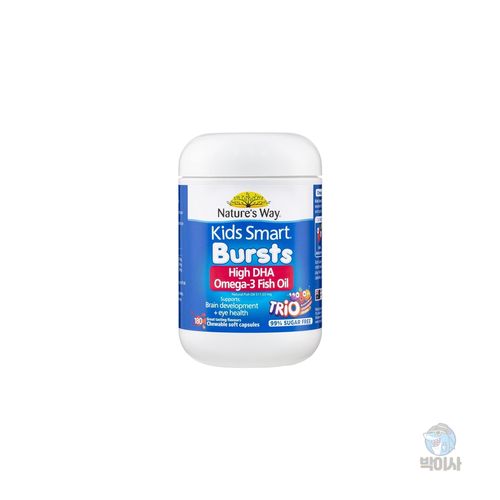 Nature's Way Kids Smart Burst High DHA Omega-3 Fish Oil Chewable Soft Capsule