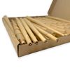 The Rigasz Unbleached Conical Filter Tubes 140/26mm - Party Size 100 pcs