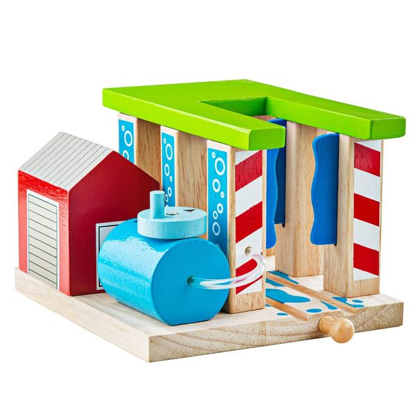 Bigjigs Rail, Wooden Train Washer, Wooden Toys, Bigjigs Train Accessories, Train Wash, Wooden Train Sets, Trains For Kids, Wooden Toys For 3 4 5 Year Olds